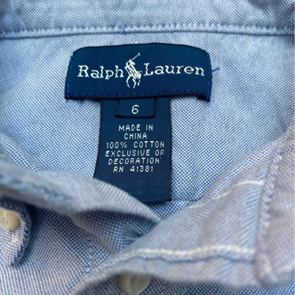 Ralph Lauren Iconic Oxford Boy’s Shirt